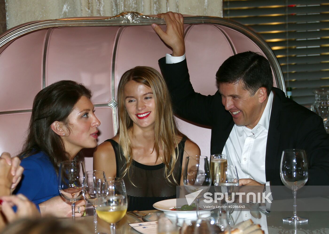 Vadim Zakharov's exhibition kick-off dinner