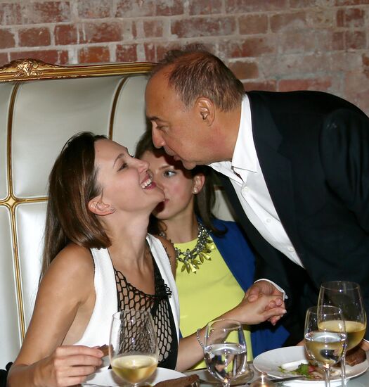 Vadim Zakharov's exhibition kick-off dinner