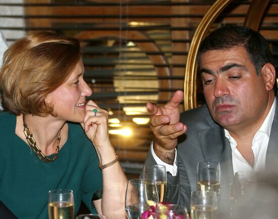 Vadim Zakharov's exhibition kick-off dinner