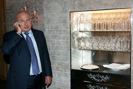 Vadim Zakharov's exhibition kick-off dinner