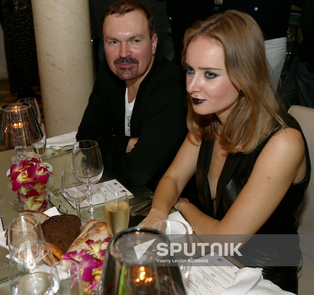 Vadim Zakharov's exhibition kick-off dinner