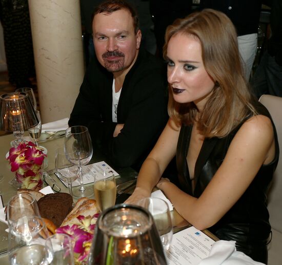 Vadim Zakharov's exhibition kick-off dinner