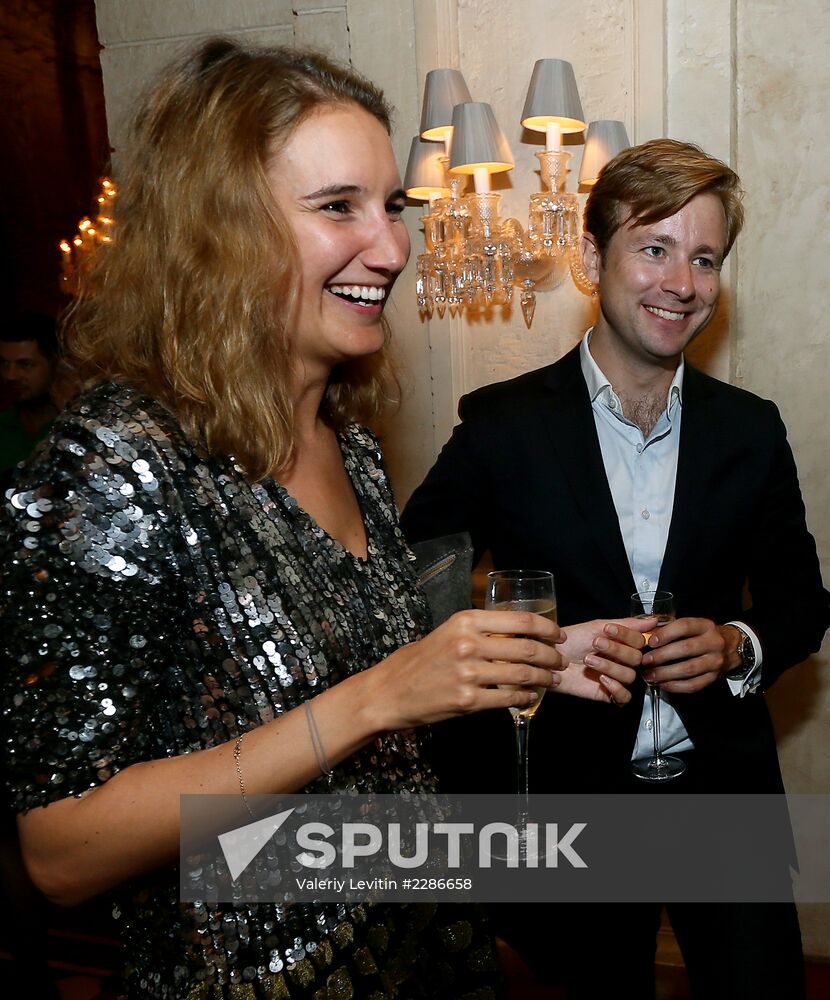 Vadim Zakharov's exhibition kick-off dinner