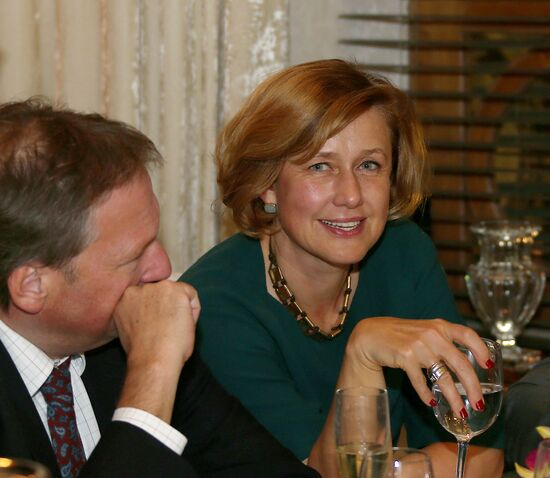 Vadim Zakharov's exhibition kick-off dinner