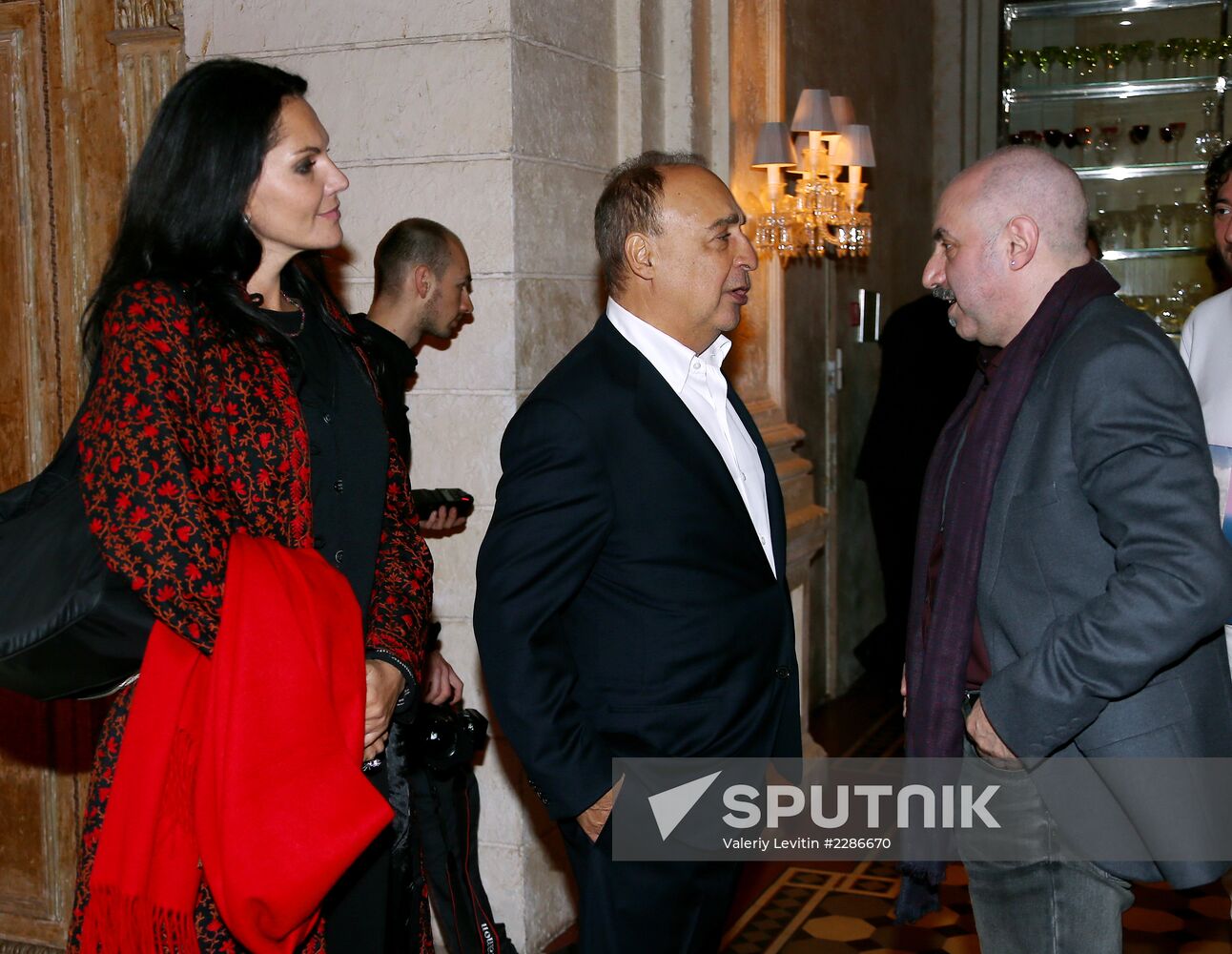 Vadim Zakharov's exhibition kick-off dinner