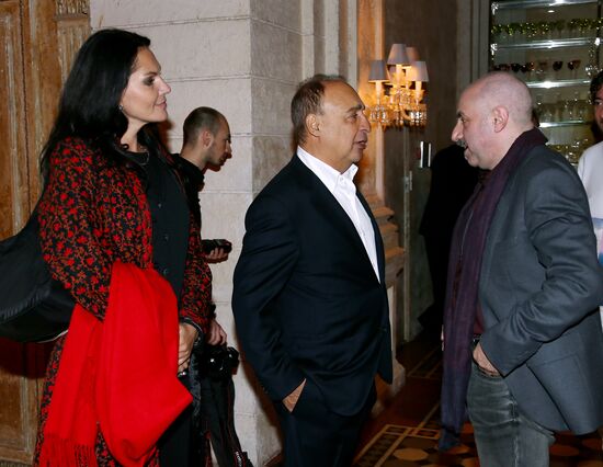 Vadim Zakharov's exhibition kick-off dinner