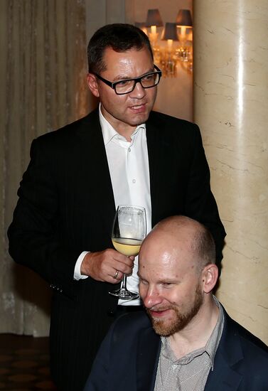 Vadim Zakharov's exhibition kick-off dinner