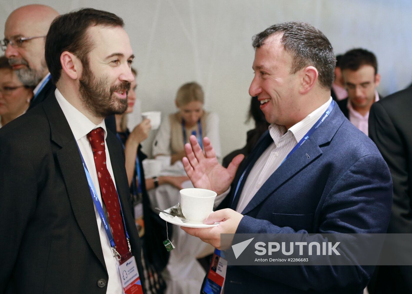 Svetlana Mironyuk at meeting of Valdai Discussion Club