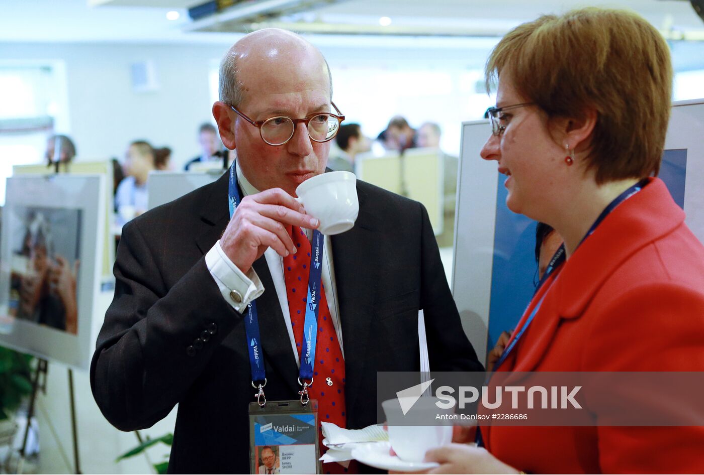 Svetlana Mironyuk at meeting of Valdai Discussion Club