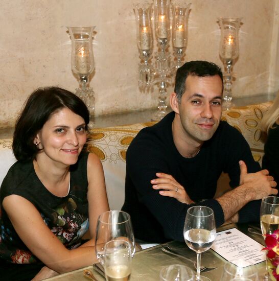 Vadim Zakharov's exhibition kick-off dinner