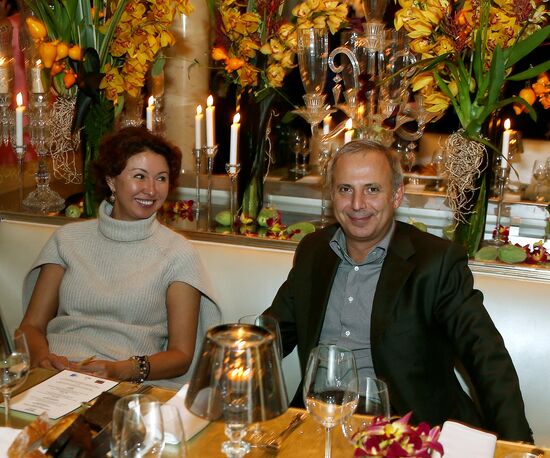 Vadim Zakharov's exhibition kick-off dinner