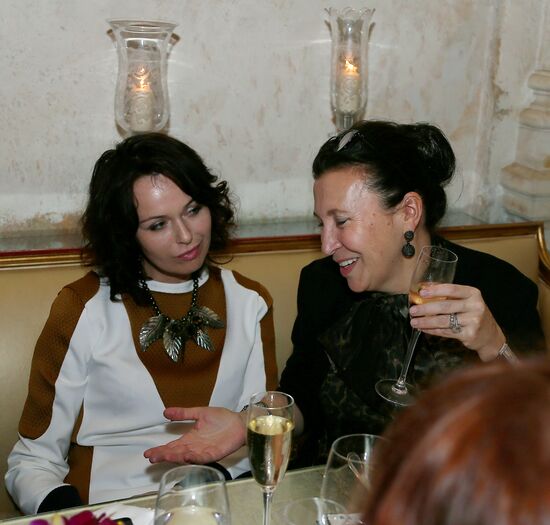 Vadim Zakharov's exhibition kick-off dinner