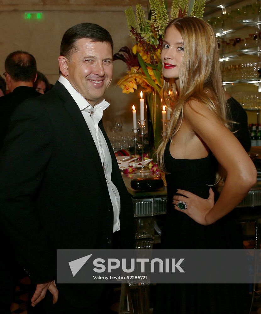 Vadim Zakharov's exhibition kick-off dinner