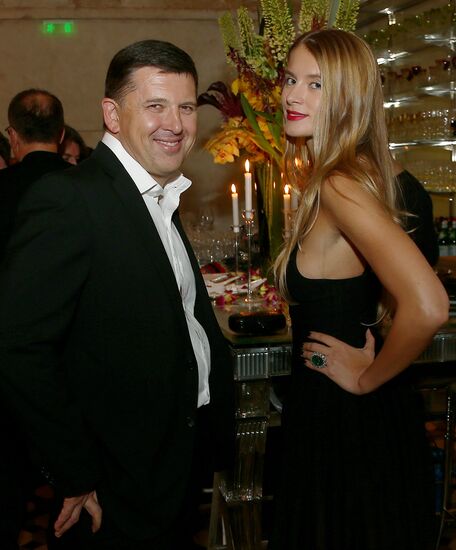 Vadim Zakharov's exhibition kick-off dinner