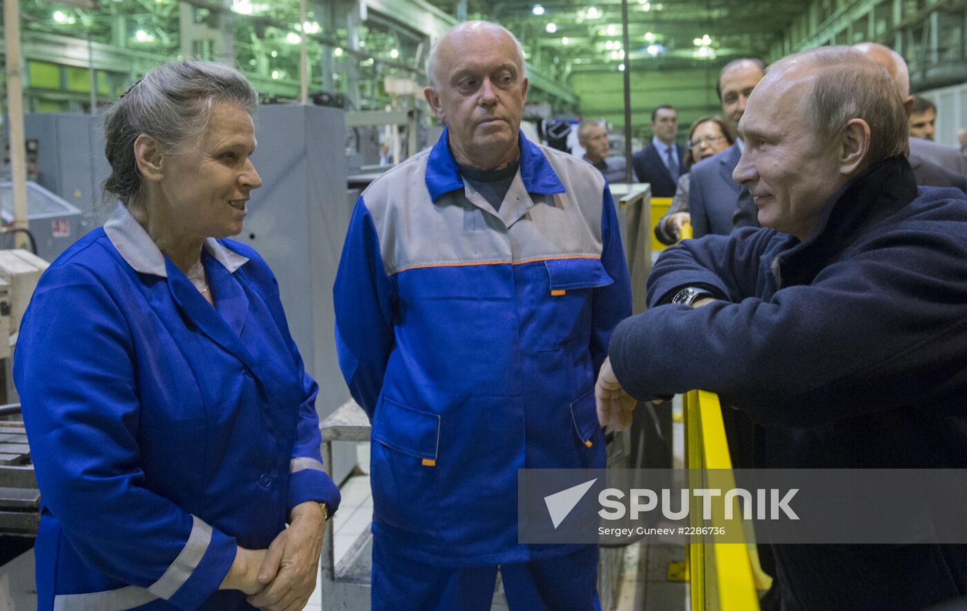 Vladimir Putin's working visit to Izhevsk