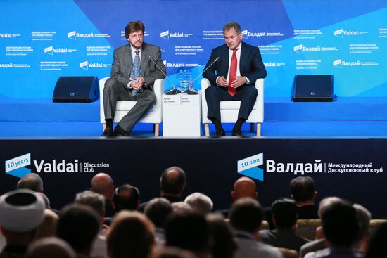 Svetlana Mironyuk at meeting of Valdai Discussion Club