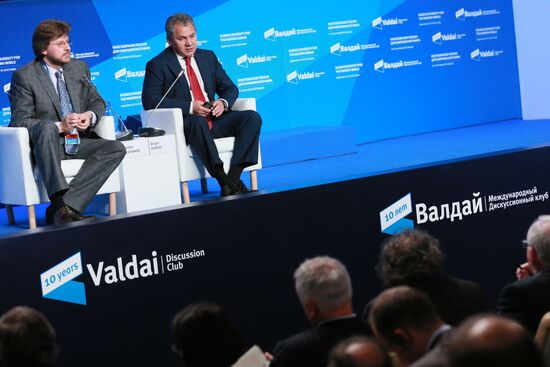 Svetlana Mironyuk at meeting of Valdai Discussion Club