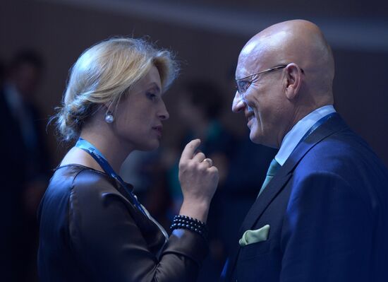 Svetlana Mironyuk at meeting of Valdai Discussion Club