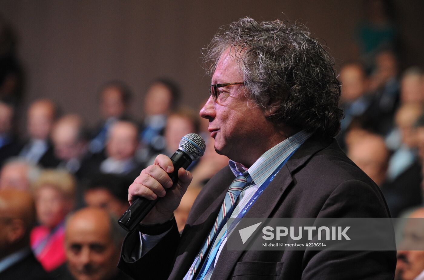 Svetlana Mironyuk at meeting of Valdai Discussion Club