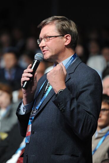 Svetlana Mironyuk at meeting of Valdai Discussion Club