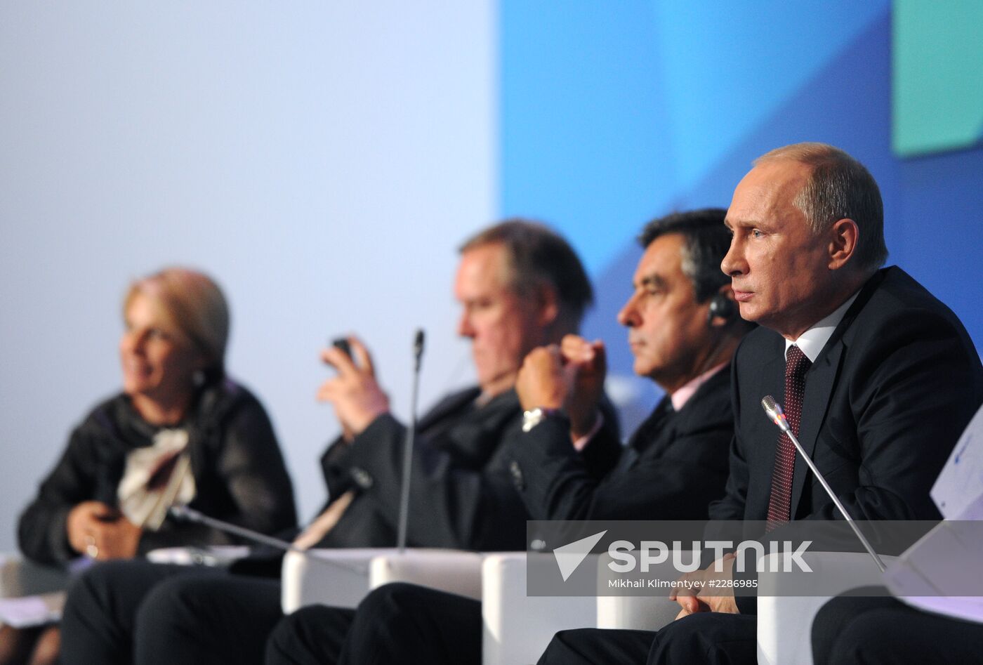 Svetlana Mironyuk at meeting of Valdai Discussion Club