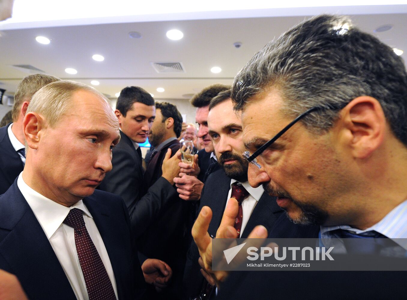 Svetlana Mironyuk at meeting of Valdai Discussion Club