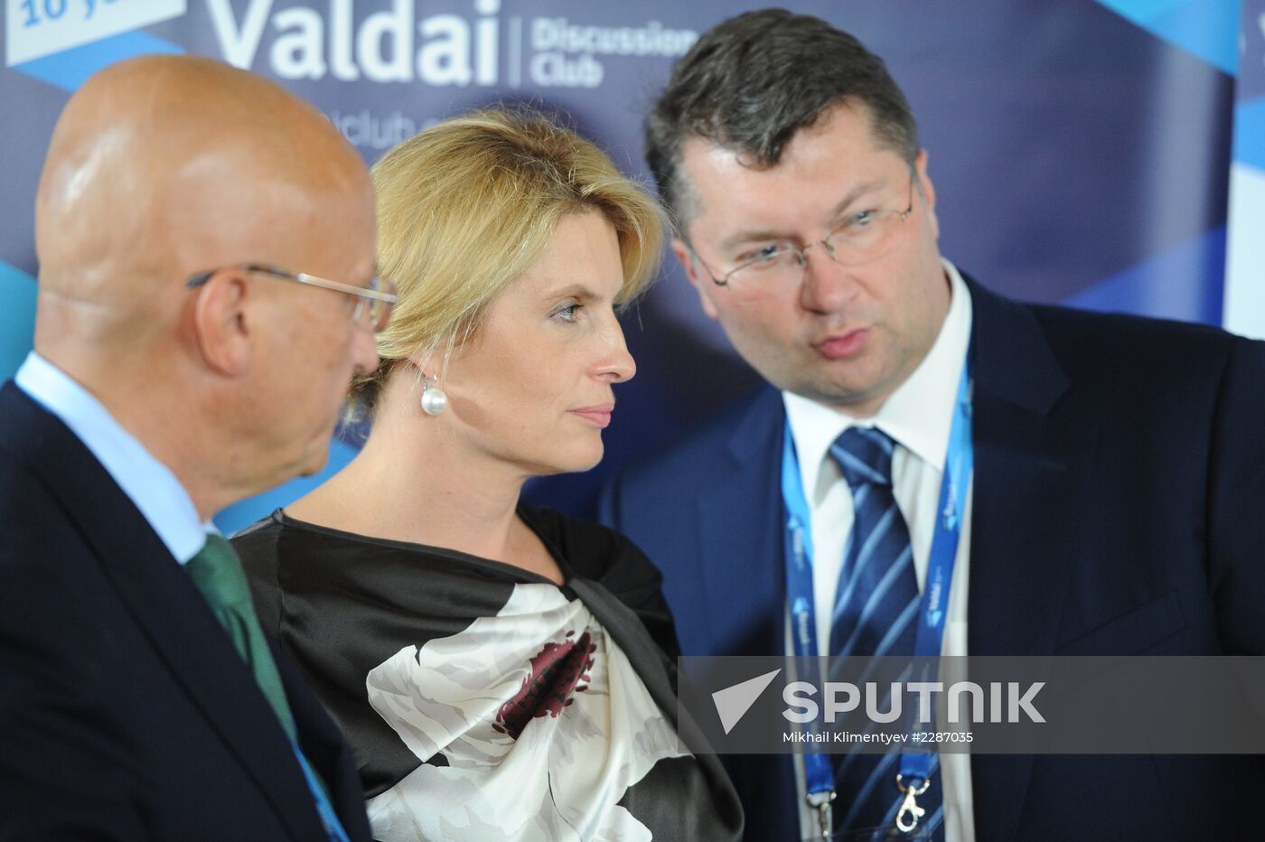 Svetlana Mironyuk at meeting of Valdai Discussion Club