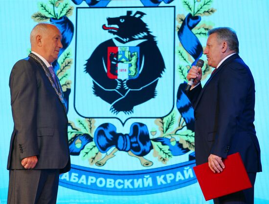 Inauguration of Khabarovsk Mayor Alexander Sokolov