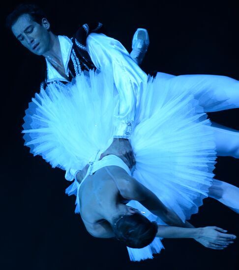 Rehearsal of "Swan Lake" in Kremlin