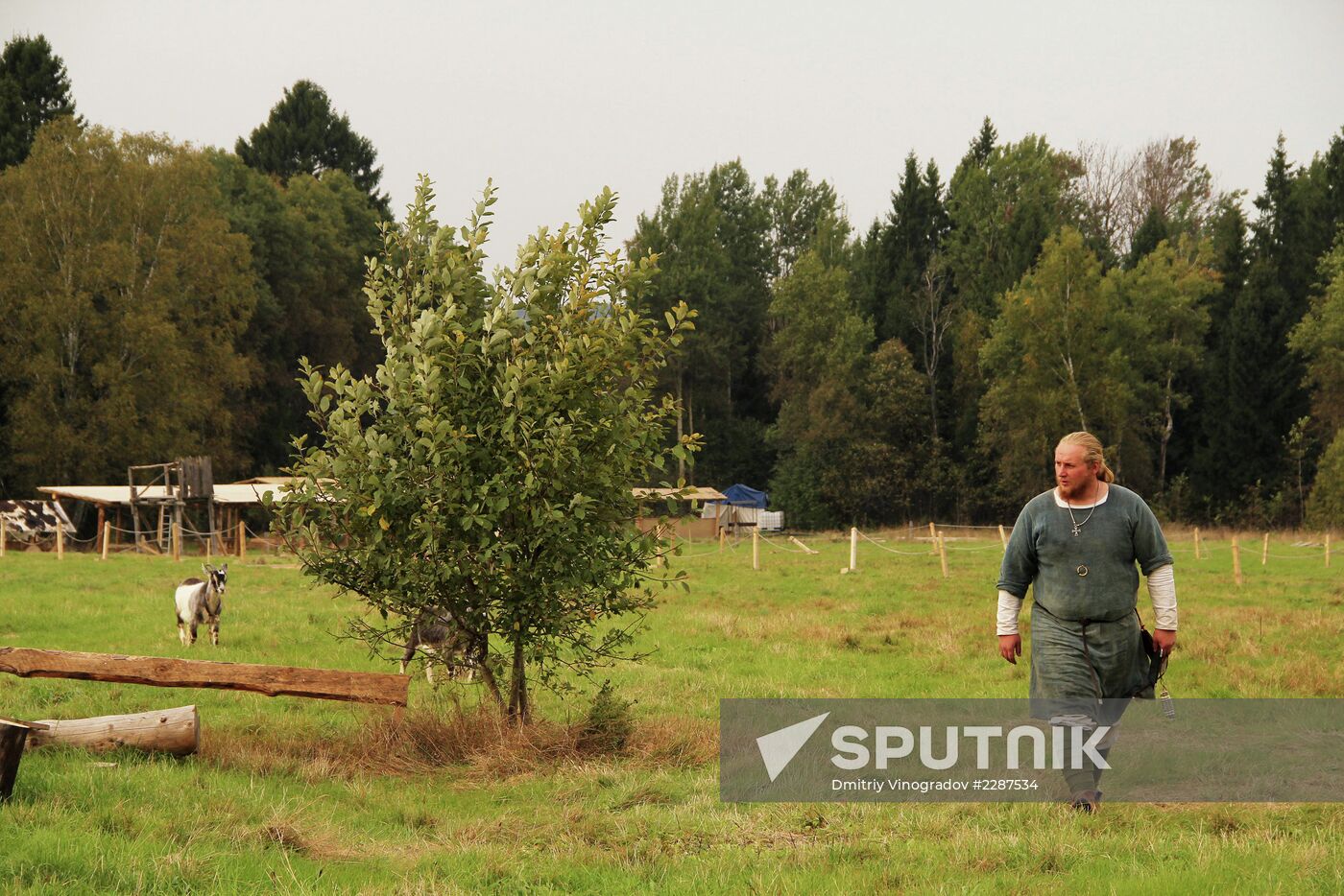 Participant in "behind the fence" experiment Pavel Sapozhnikov
