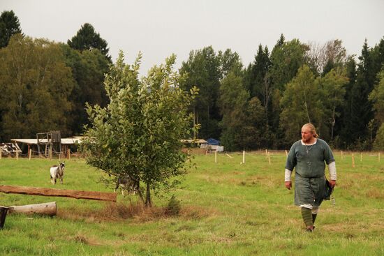 Participant in "behind the fence" experiment Pavel Sapozhnikov