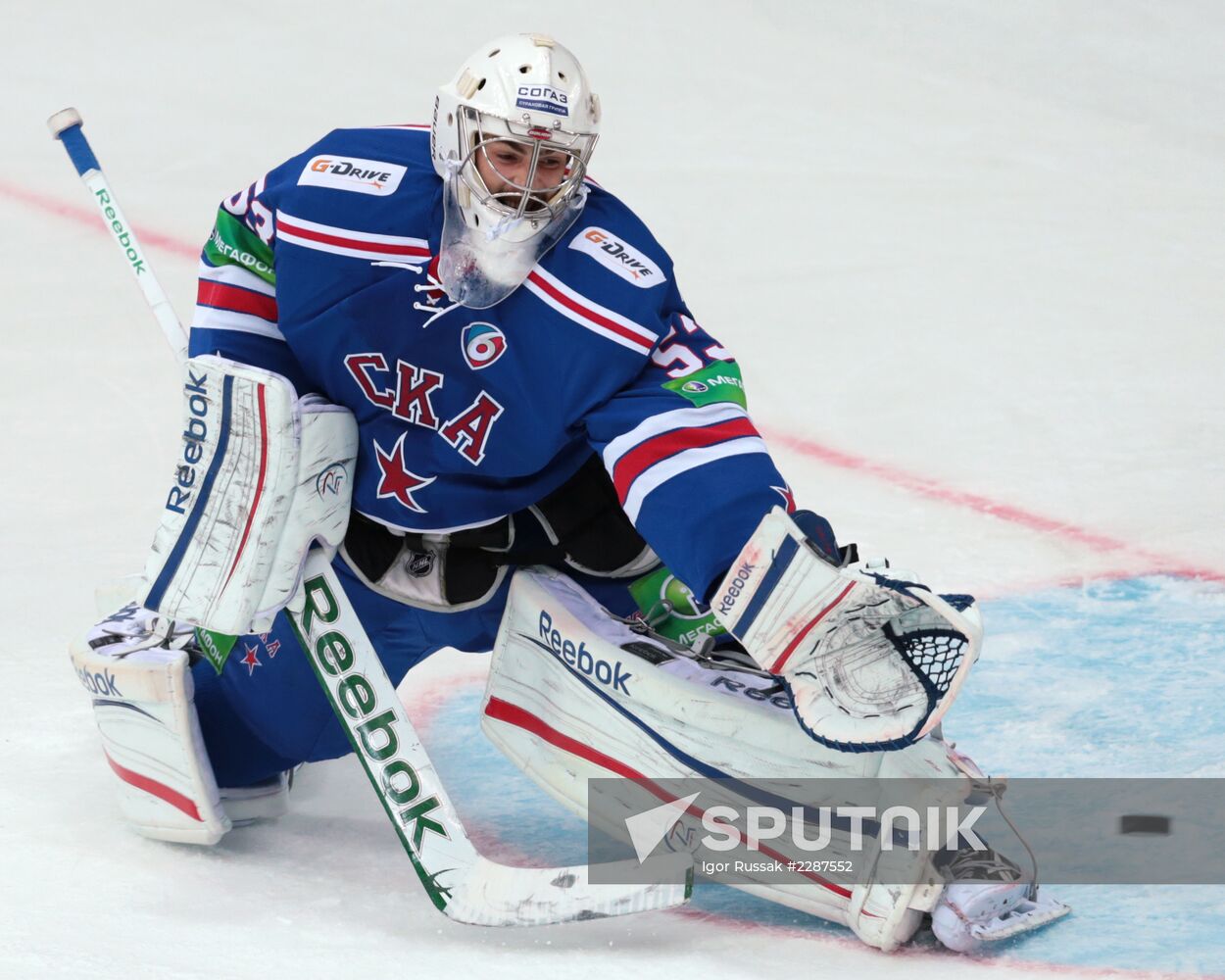 Kontinental Hockey League. SKA vs. Spartak