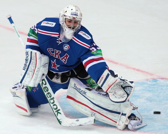 Kontinental Hockey League. SKA vs. Spartak