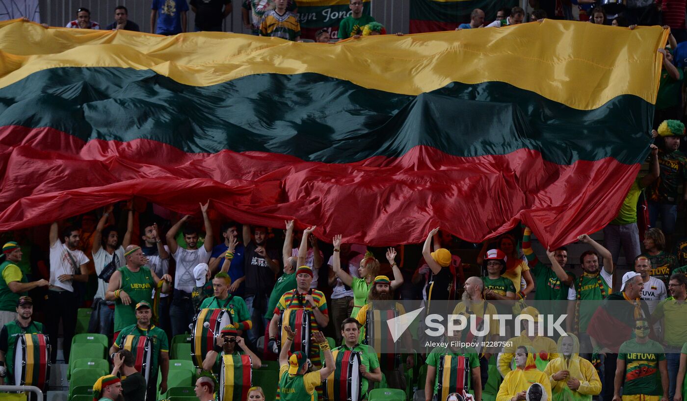 FIBA EuroBasket. Men. Lithuania vs. Croatia