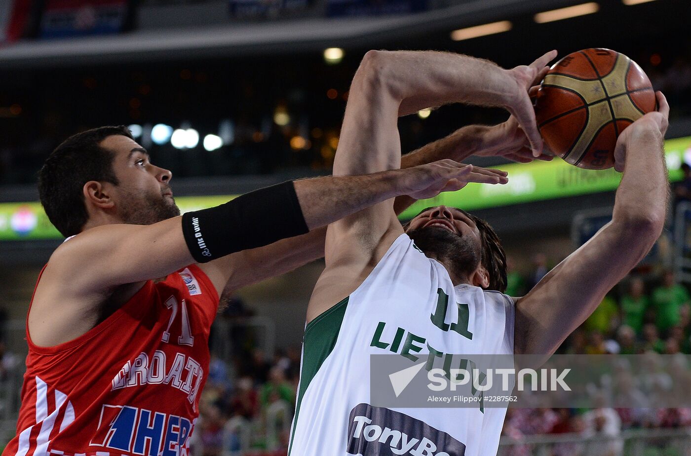 FIBA EuroBasket. Men. Lithuania vs. Croatia