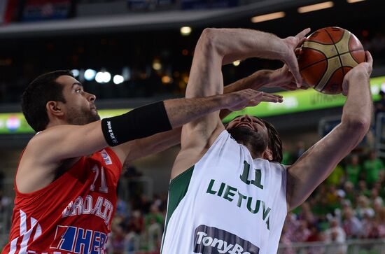 FIBA EuroBasket. Men. Lithuania vs. Croatia