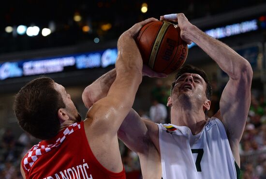 FIBA EuroBasket. Men. Lithuania vs. Croatia