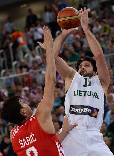 FIBA EuroBasket. Men. Lithuania vs. Croatia