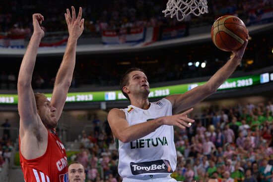 FIBA EuroBasket. Men. Lithuania vs. Croatia