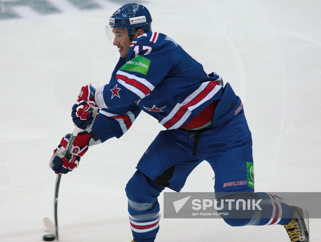 Kontinental Hockey League. SKA vs. Spartak