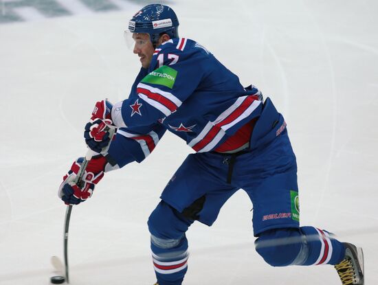 Kontinental Hockey League. SKA vs. Spartak