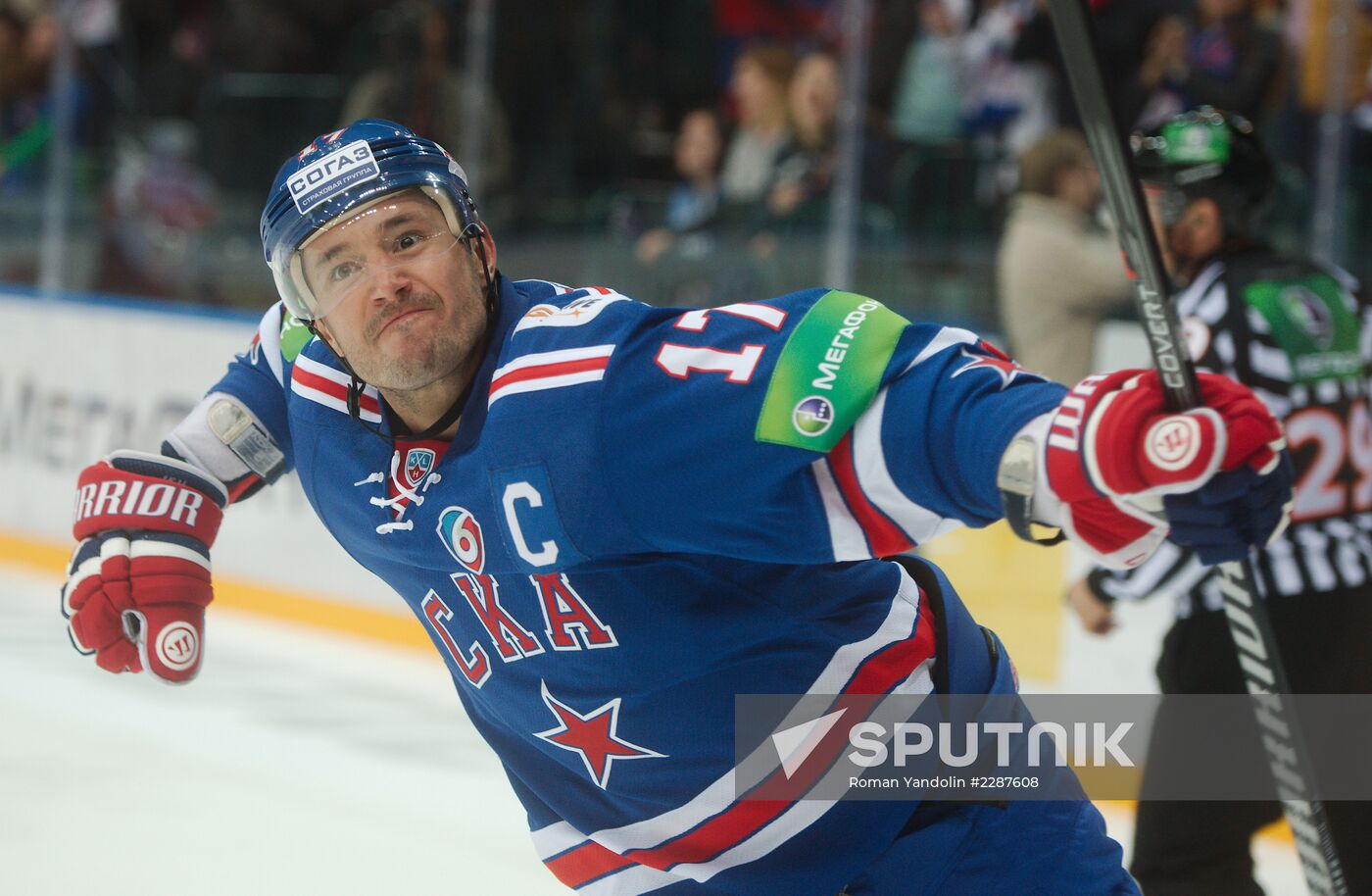 Kontinental Hockey League. SKA vs. Spartak