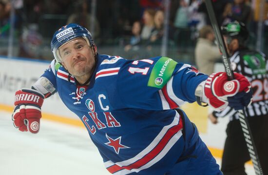 Kontinental Hockey League. SKA vs. Spartak