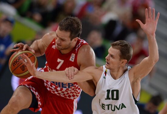 FIBA EuroBasket. Men. Lithuania vs. Croatia