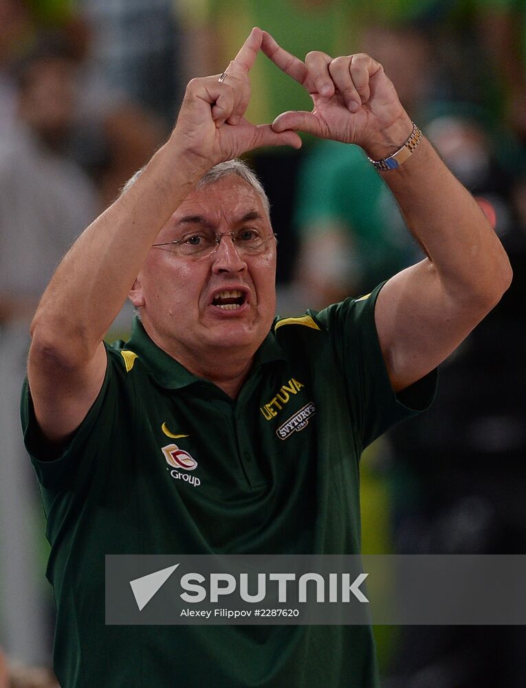 FIBA EuroBasket. Men. Lithuania vs. Croatia