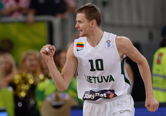 FIBA EuroBasket. Men. Lithuania vs. Croatia