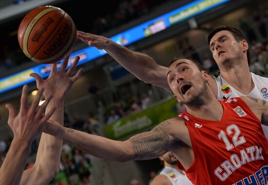 FIBA EuroBasket. Men. Lithuania vs. Croatia