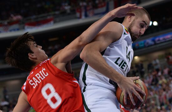 FIBA EuroBasket. Men. Lithuania vs. Croatia