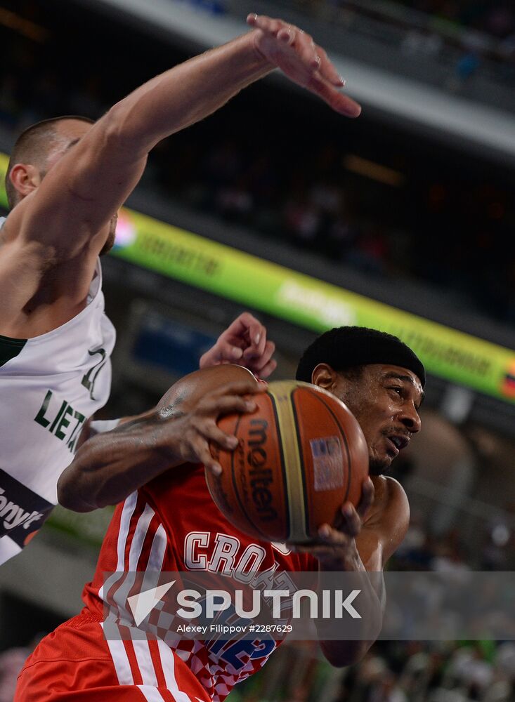 FIBA EuroBasket. Men. Lithuania vs. Croatia