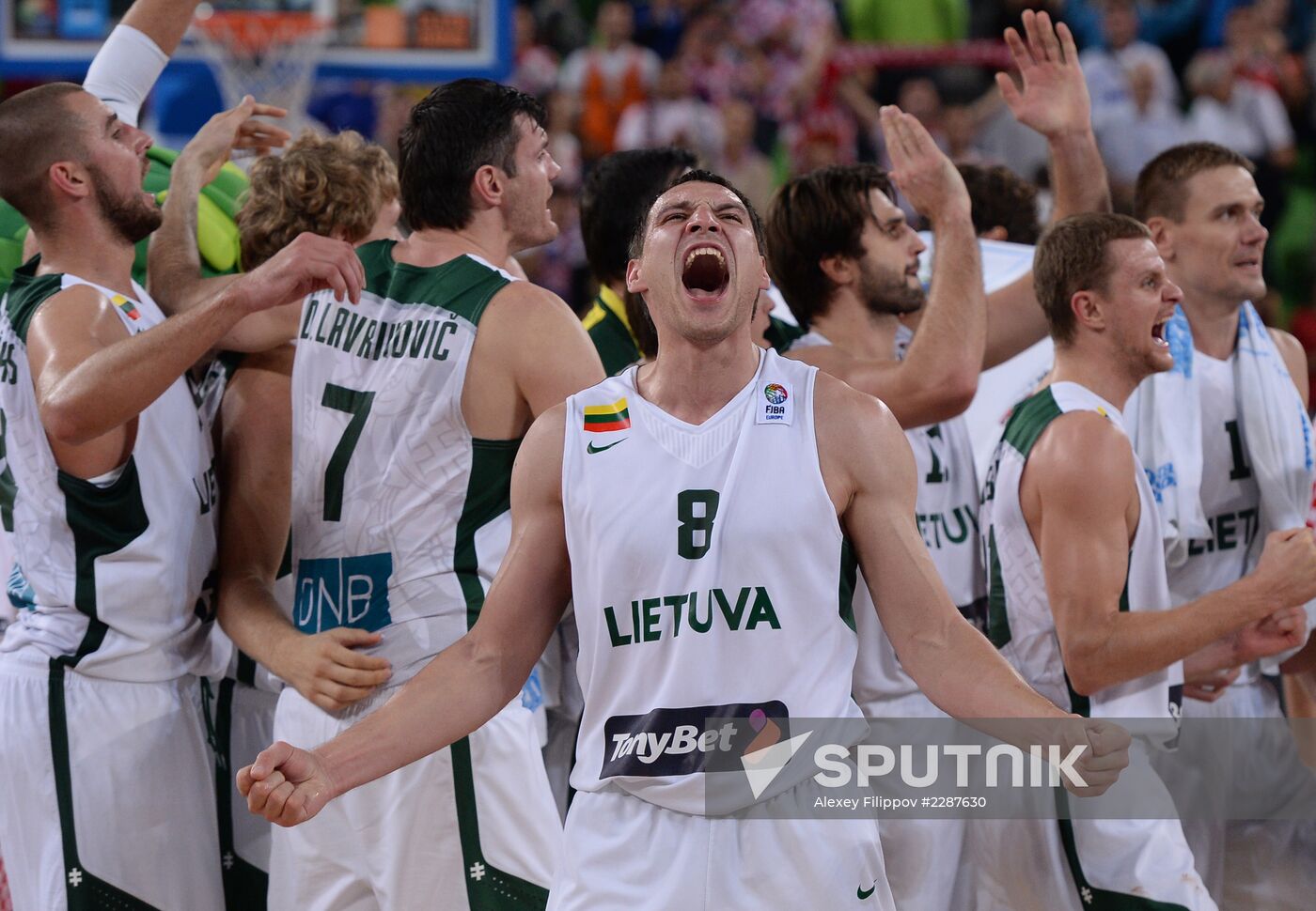 FIBA EuroBasket. Men. Lithuania vs. Croatia